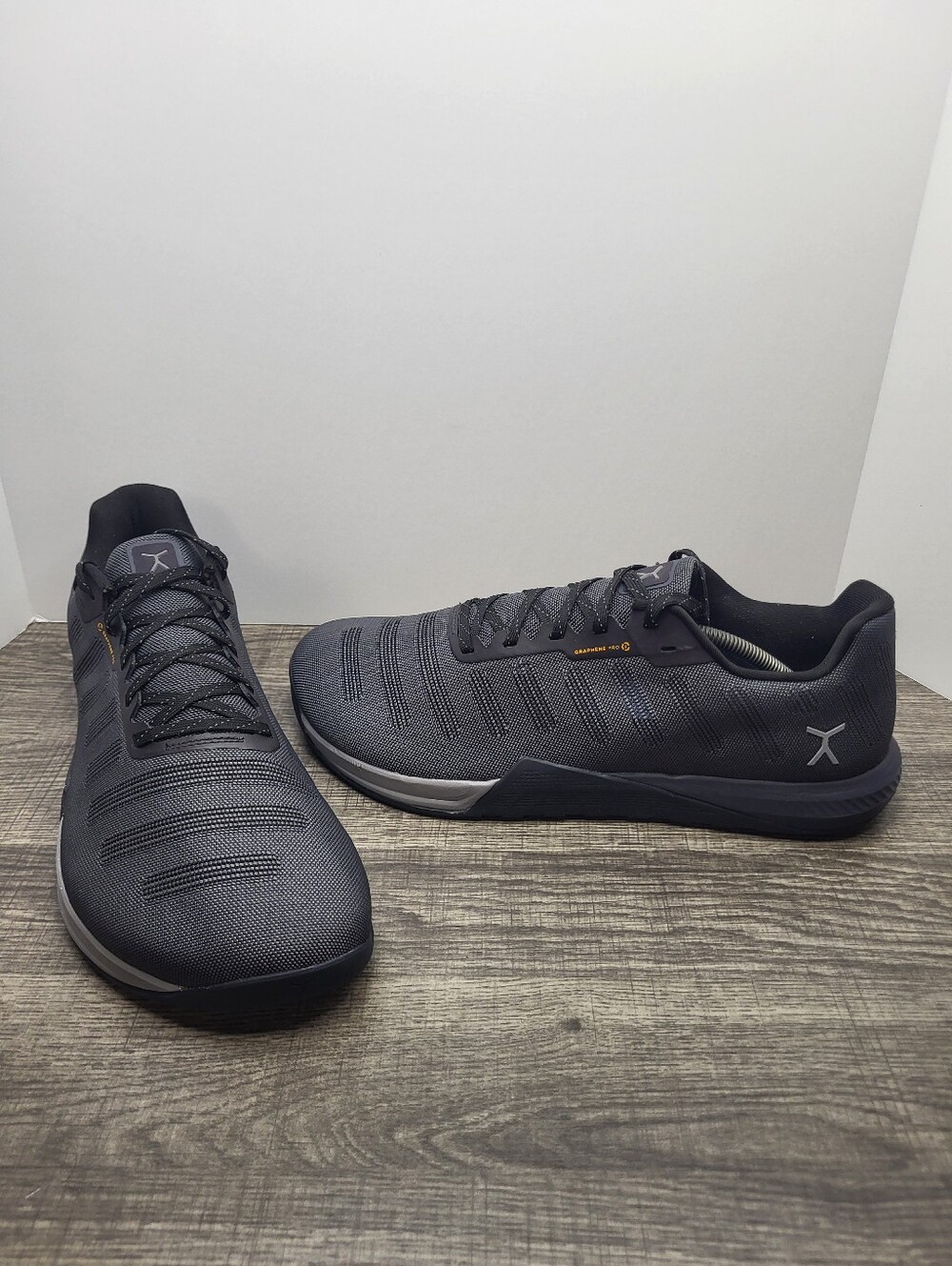 Flux Adapt Graphene XT Gray Black Mens Size 13 Running Barefoot Shoes Sneakers